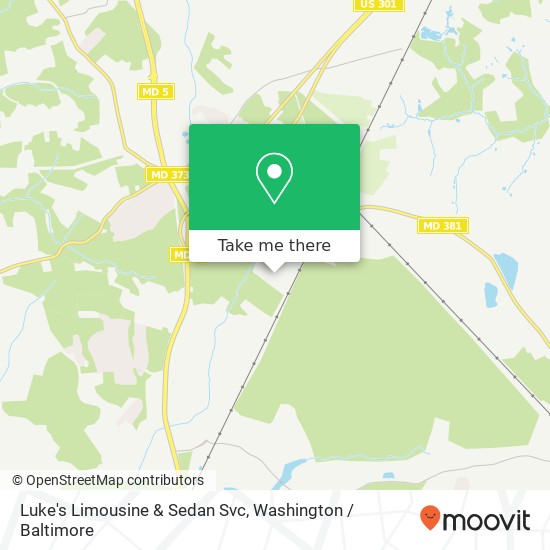 Mapa de Luke's Limousine & Sedan Svc