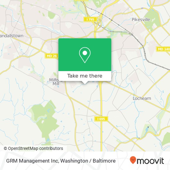 GRM Management Inc map