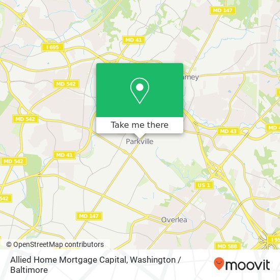 Mapa de Allied Home Mortgage Capital