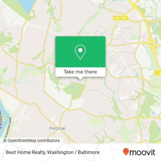 Best Home Realty map