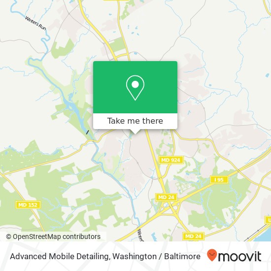 Advanced Mobile Detailing map