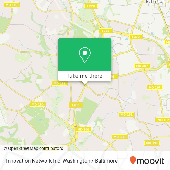 Mapa de Innovation Network Inc