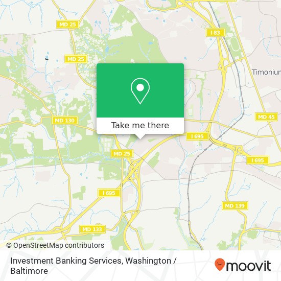 Mapa de Investment Banking Services