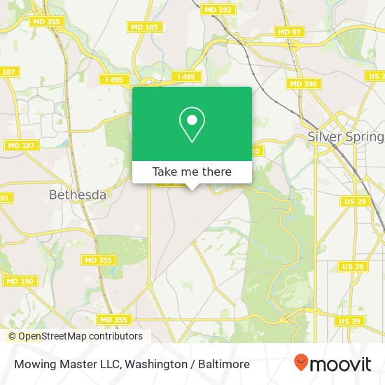 Mowing Master LLC map