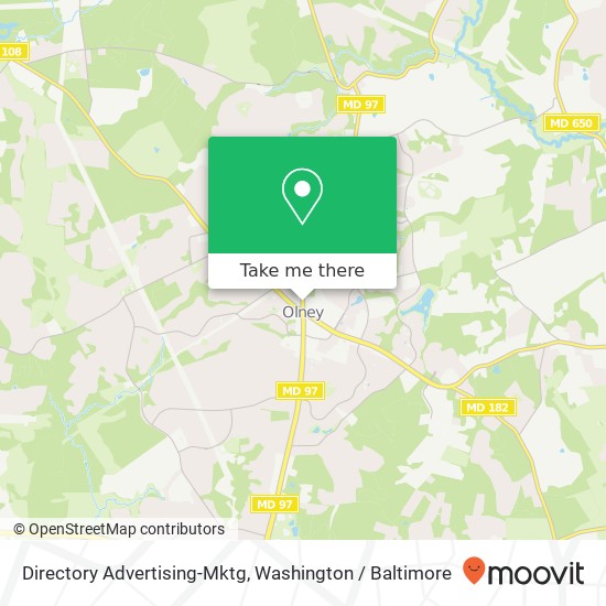 Mapa de Directory Advertising-Mktg