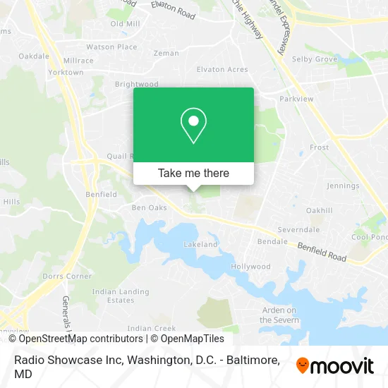 Radio Showcase Inc map