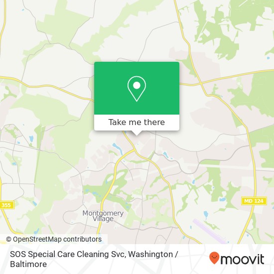 SOS Special Care Cleaning Svc map