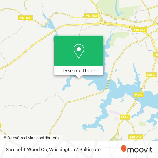 Mapa de Samuel T Wood Co