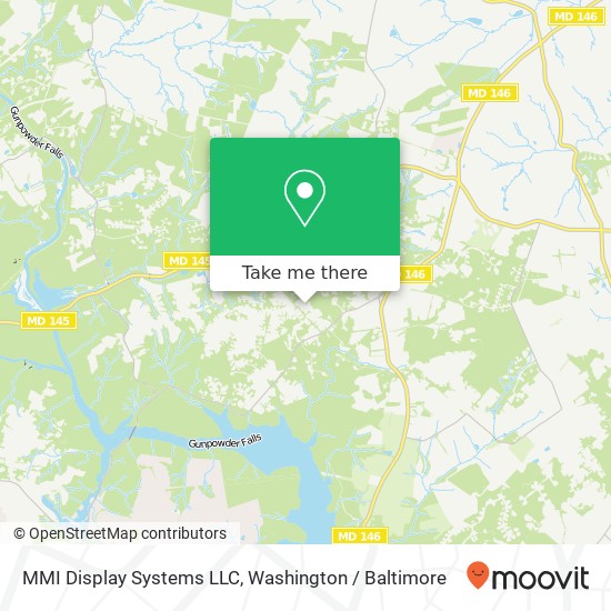 Mapa de MMI Display Systems LLC