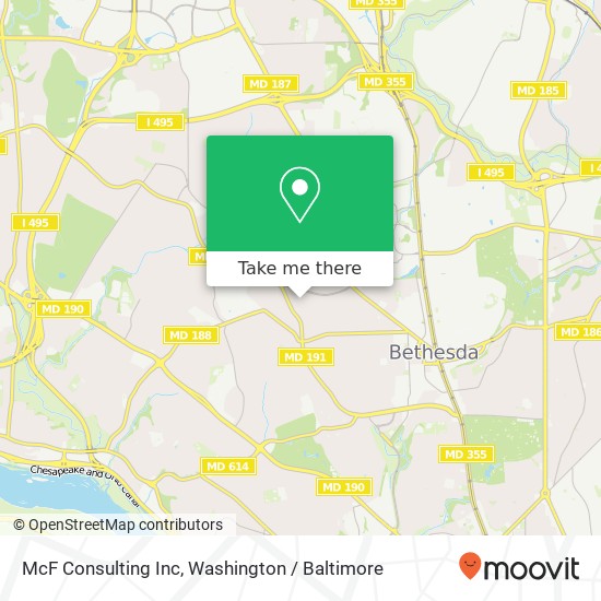 McF Consulting Inc map