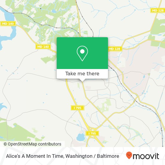 Alice's A Moment In Time map