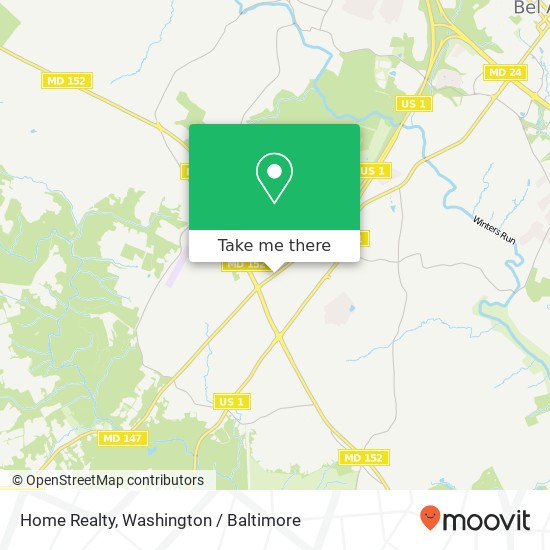 Home Realty map