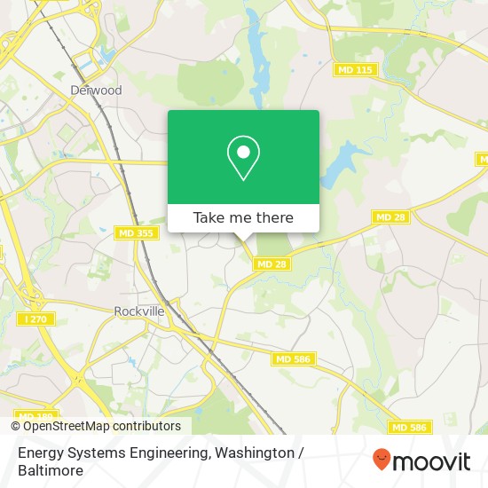 Energy Systems Engineering map