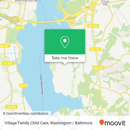 Village Family Child Care map