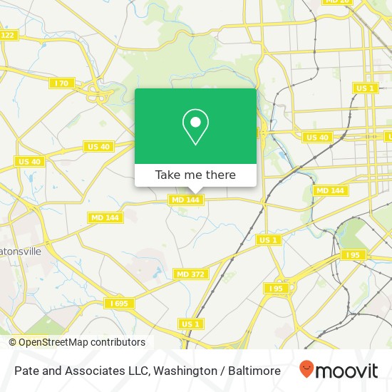 Mapa de Pate and Associates LLC