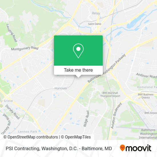 Mapa de PSI Contracting