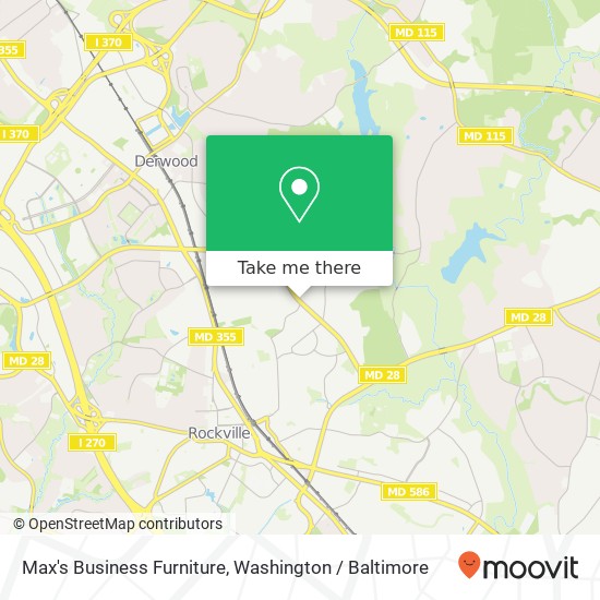 Mapa de Max's Business Furniture