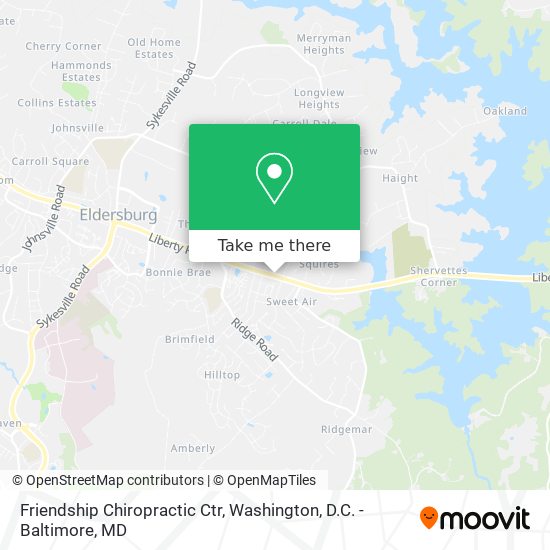 Friendship Chiropractic Ctr map