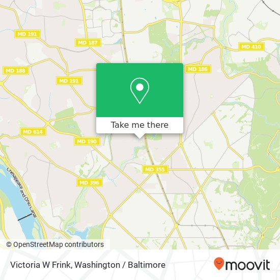 Mapa de Victoria W Frink