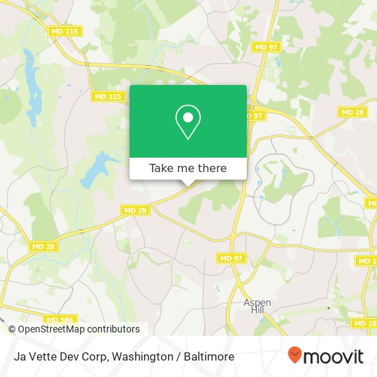 Mapa de Ja Vette Dev Corp