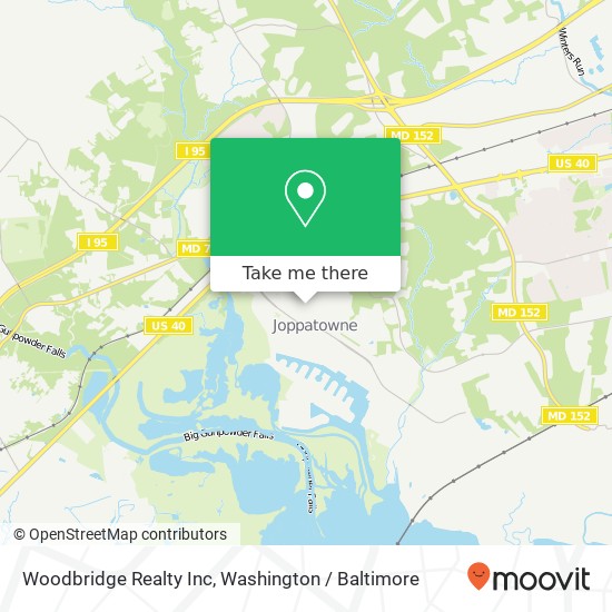 Mapa de Woodbridge Realty Inc