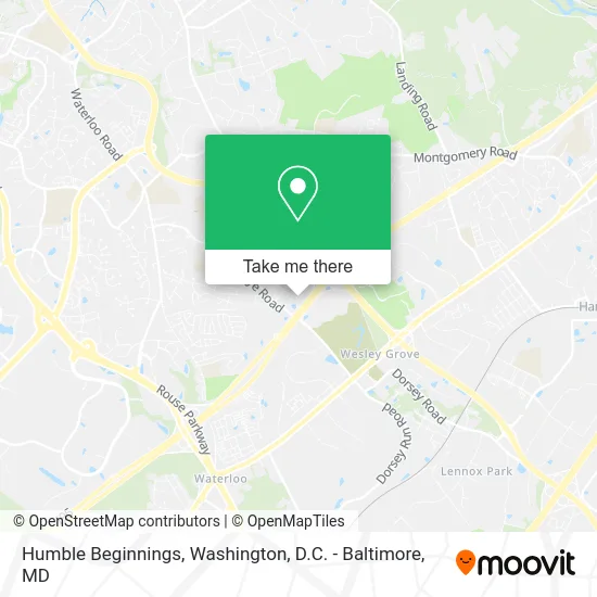 Humble Beginnings map