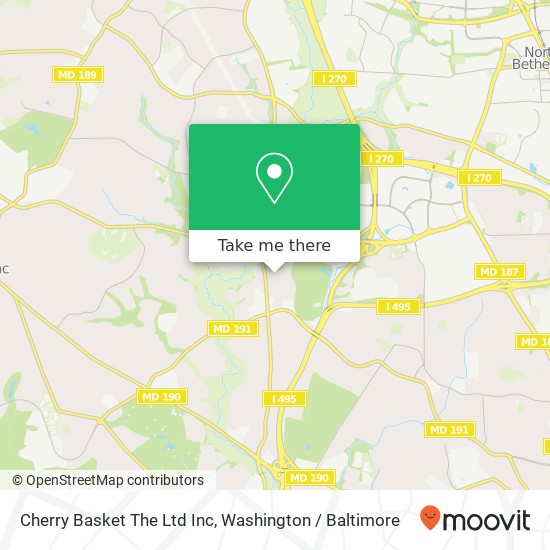 Cherry Basket The Ltd Inc map