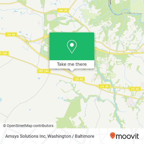 Amsys Solutions Inc map