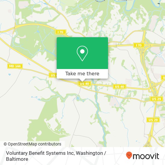 Voluntary Benefit Systems Inc map