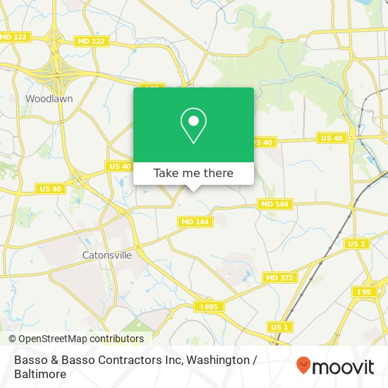 Basso & Basso Contractors Inc map