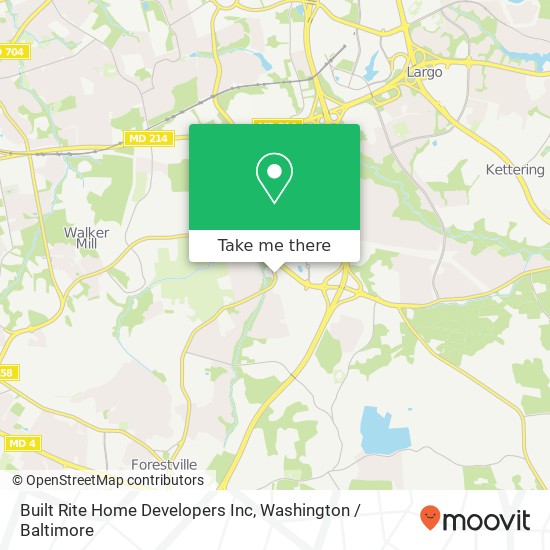 Built Rite Home Developers Inc map