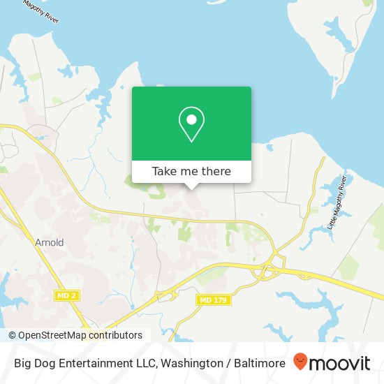 Big Dog Entertainment LLC map