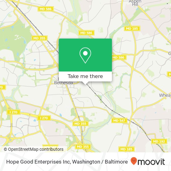 Hope Good Enterprises Inc map