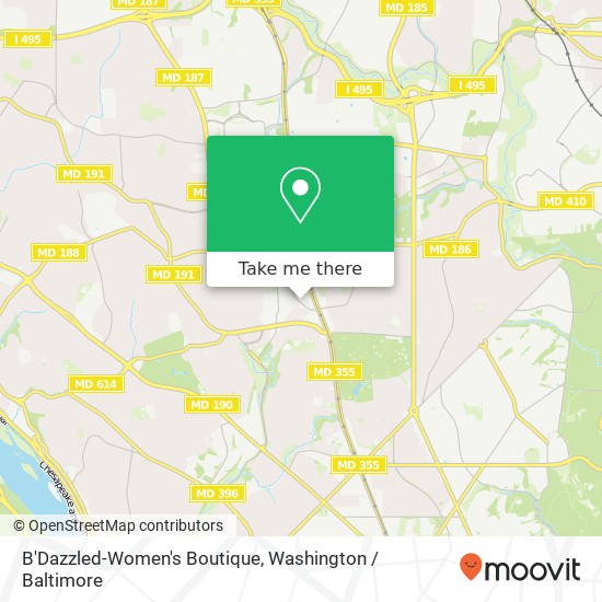 Mapa de B'Dazzled-Women's Boutique