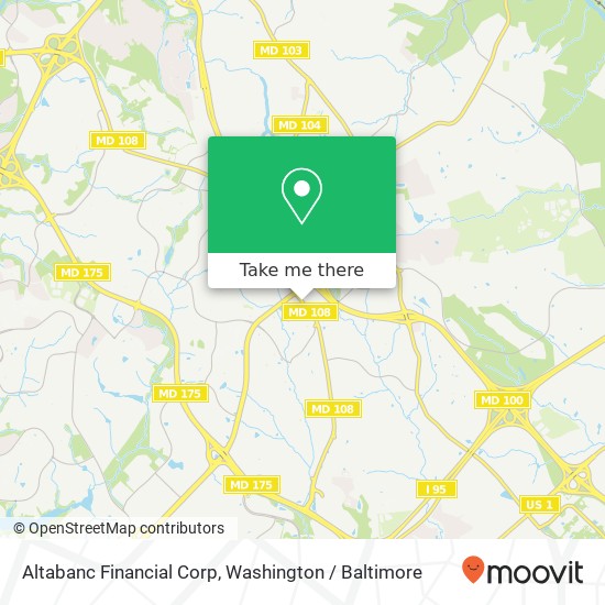 Altabanc Financial Corp map