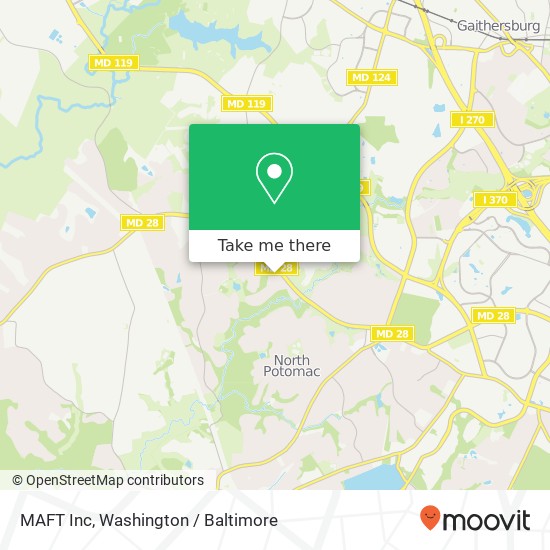 Mapa de MAFT Inc