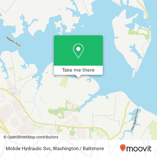 Mobile Hydraulic Svc map