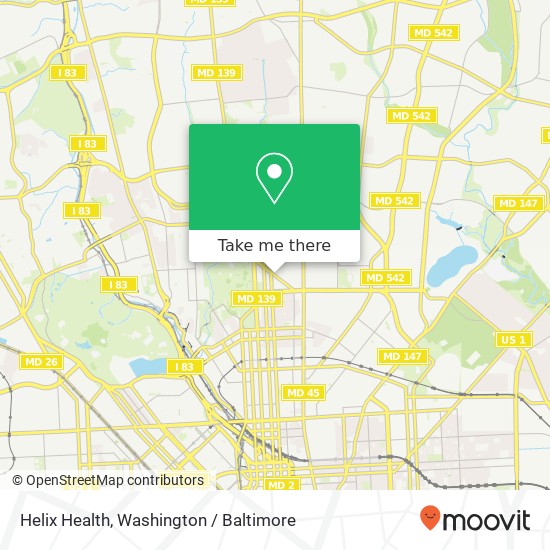 Mapa de Helix Health