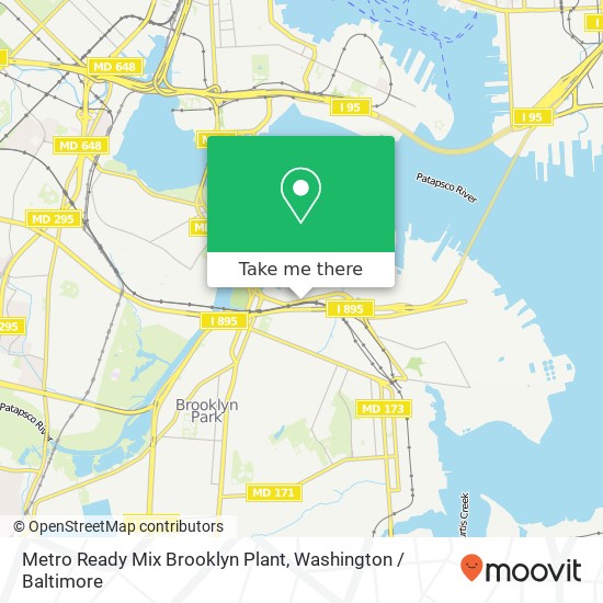 Mapa de Metro Ready Mix Brooklyn Plant