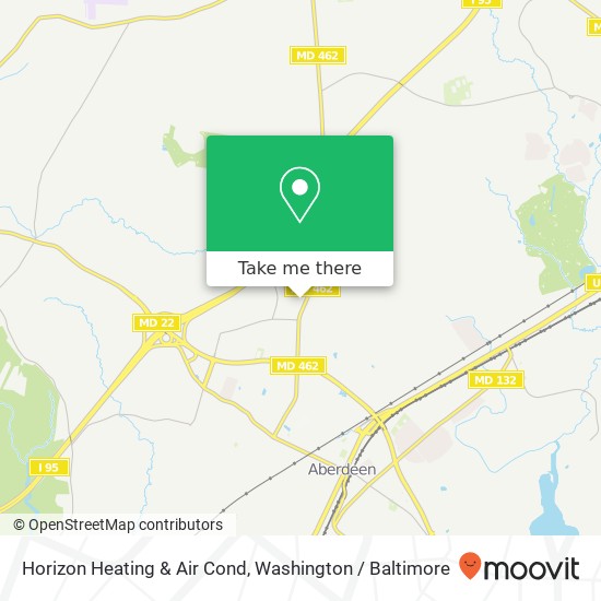 Horizon Heating & Air Cond map