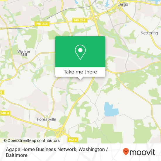 Agape Home Business Network map