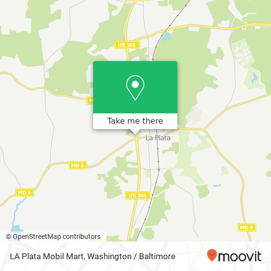 LA Plata Mobil Mart map