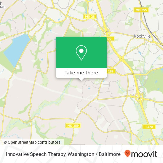 Mapa de Innovative Speech Therapy