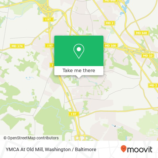 YMCA At Old Mill map