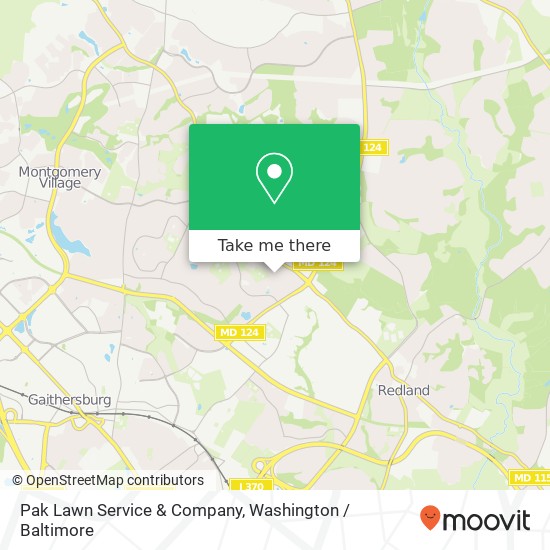 Mapa de Pak Lawn Service & Company