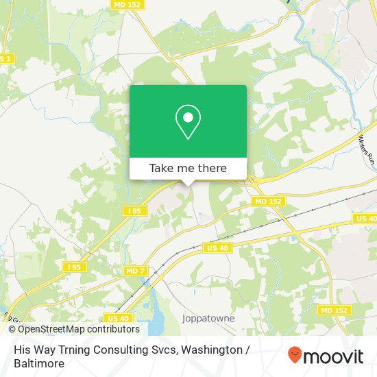 His Way Trning Consulting Svcs map