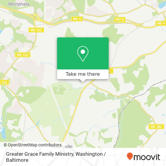 Mapa de Greater Grace Family Ministry