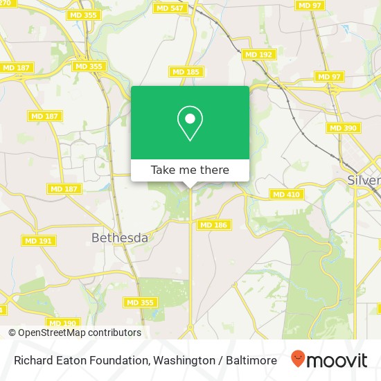 Richard Eaton Foundation map