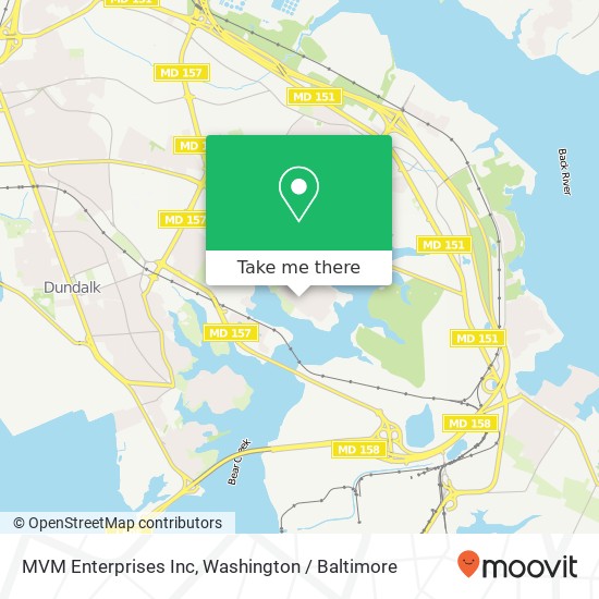 MVM Enterprises Inc map