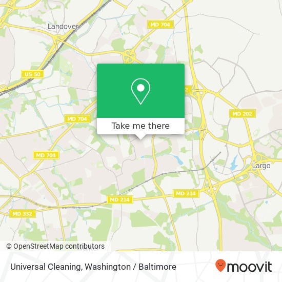 Mapa de Universal Cleaning